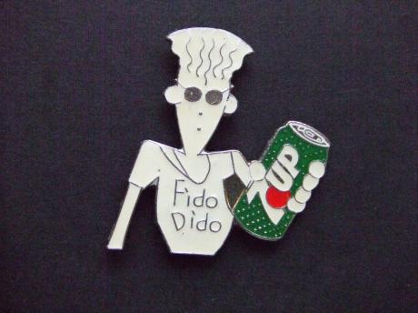 Fido Dido ( stripfiguur gecreëerd door Susan Rose )gebruikt in de jaren 90 als reclamemiddel voor 7Up frisdrank